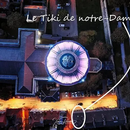 Apartment Le Tiki De Notre-dame - Duplex Vue Cathedrale Boulogne-sur-Mer